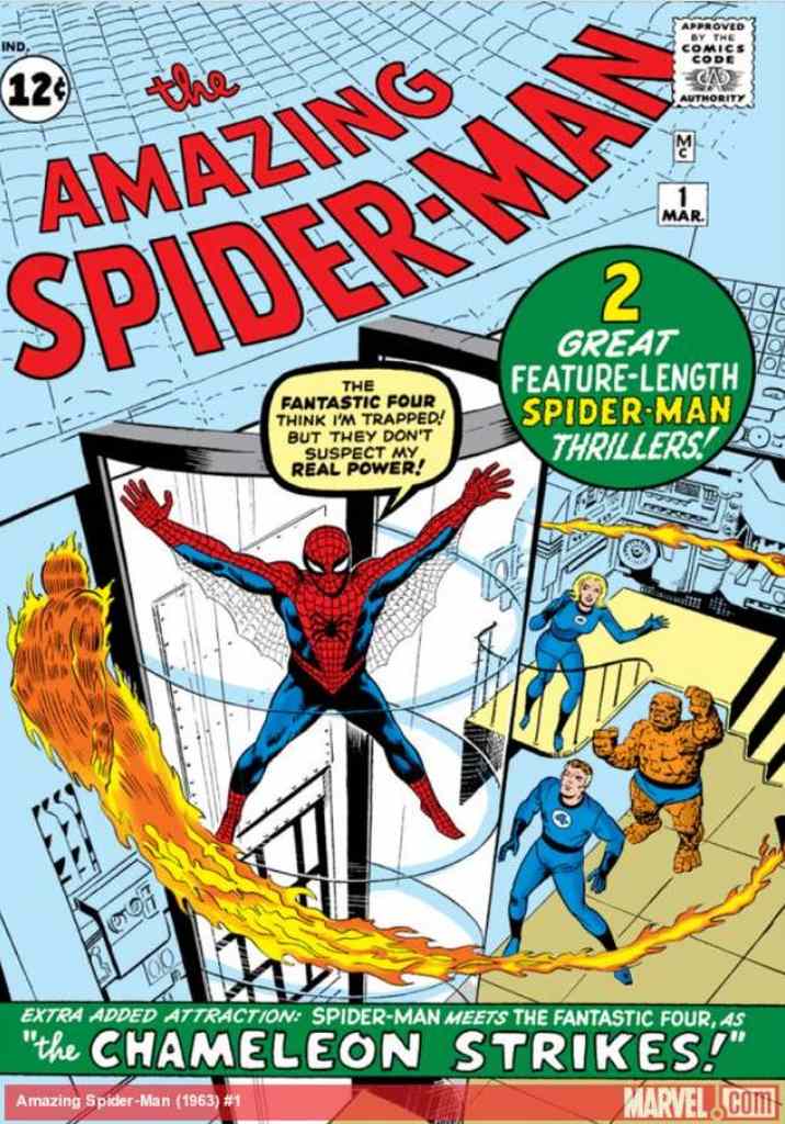 The first comic book in which Spider-Man has the starring role.