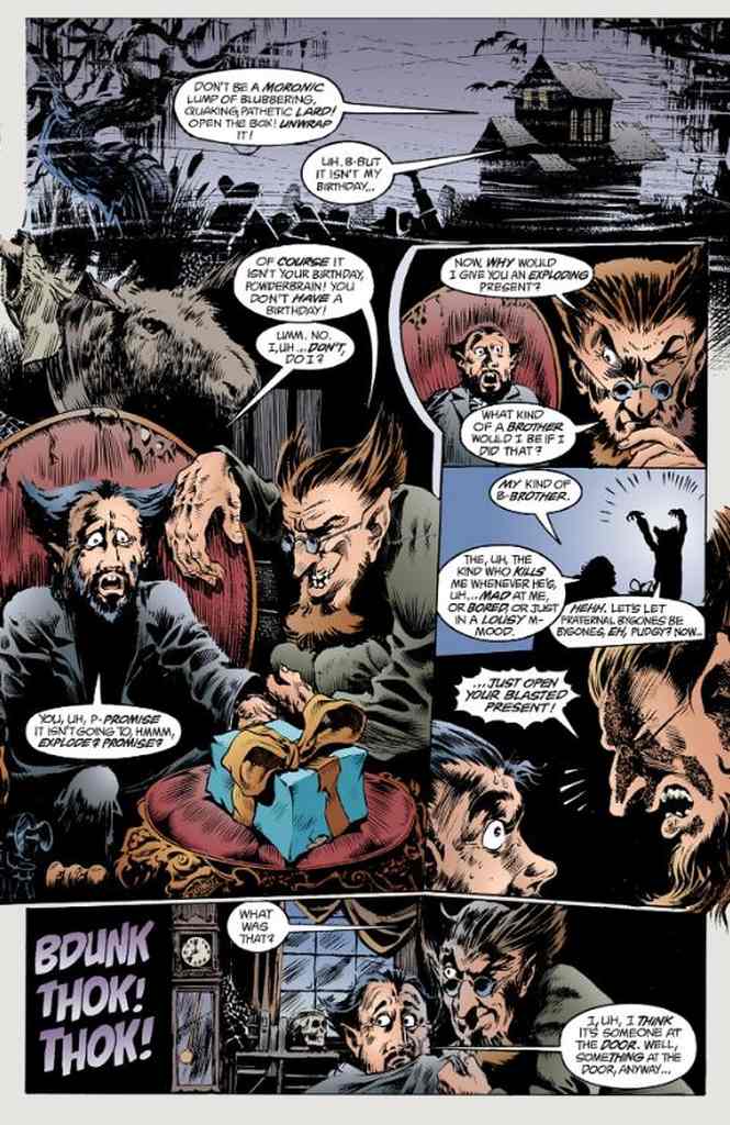 Screenshot from Neil Gaiman’s comic book The Sandman.