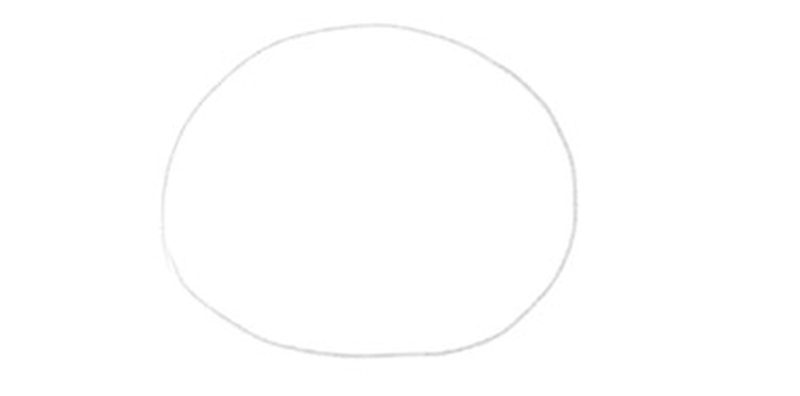 A round shape. ​