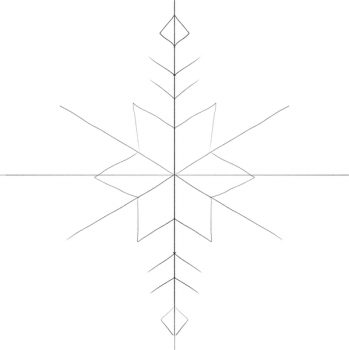 Snowflake Drawing In 5 Steps: A Guide For Beginners