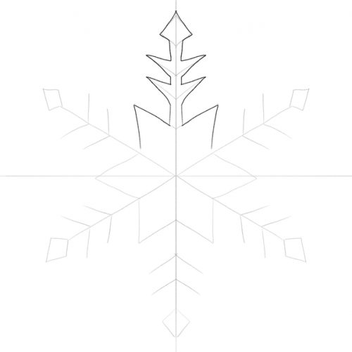 Snowflake Drawing In 5 Steps: A Guide For Beginners