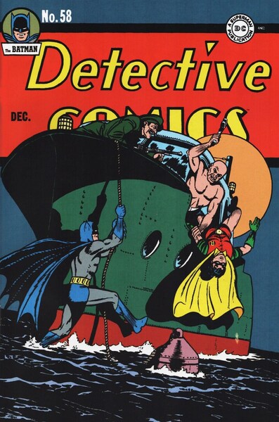 The cover of Detective Comics #58.​