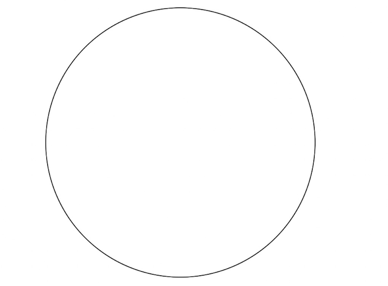 A circle.