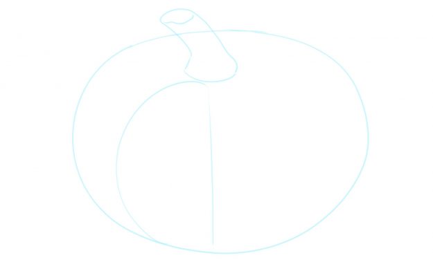 Pumpkin Drawing In 5 Steps: A Guide For Beginners
